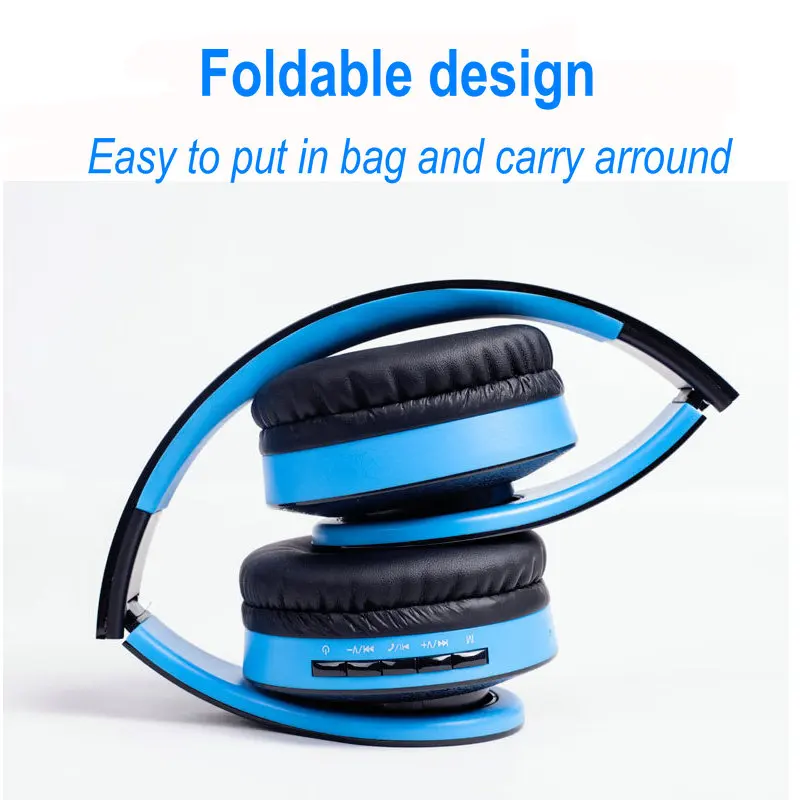 Беспроводные Складные Bluetooth наушники с микрофоном|hands free headset|headset with microphoneearphones