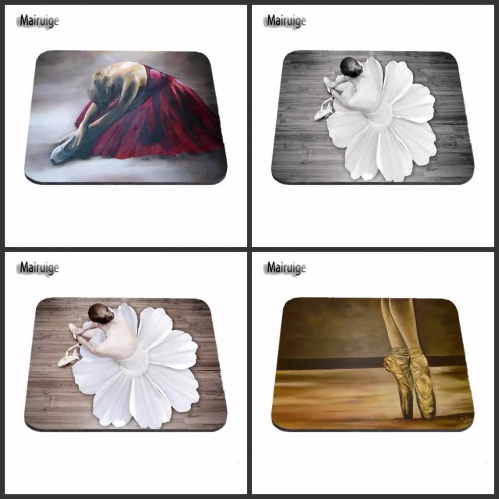 

2016 Sale Best Mousepad Elegant Ballet Girl Cute Mouse Pad Silicone Rubber Best Durable Gaming Mat Customized Rectangle pads