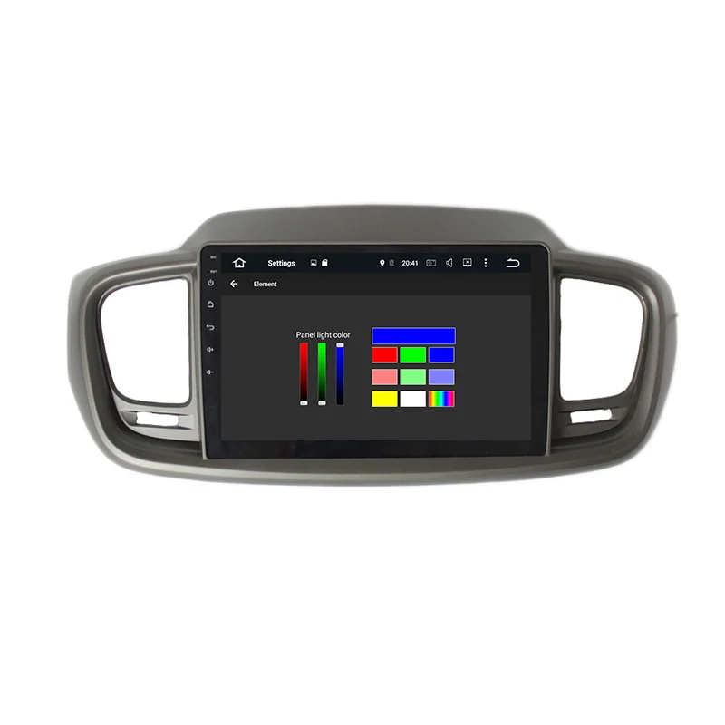 Clearance Aoluoya 10.2" IPS 4GB RAM 32B ROM Octa Core Android 8.0 CAR DVD Player For KIA Sorento 2015 2016 Radio GPS Navigation multimedia 5