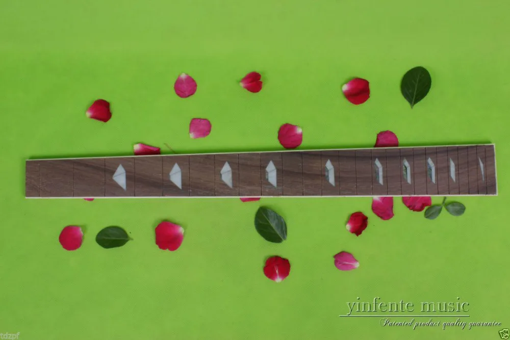 

1 шт., подставка для гитары, 24 лада, из розового дерева, 25,5 дюйма