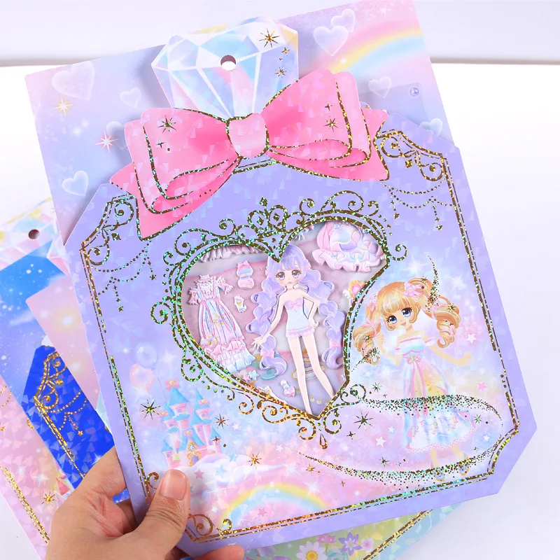 

20sets/1lot Beautiful girl changing clothes Diary Planner Decorative Mobile Stickers Scrapbooking Craft Stationery Stickers