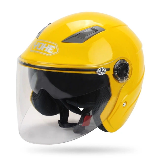 Buy Yohe YH837R Protective motorcycle half face helmet
