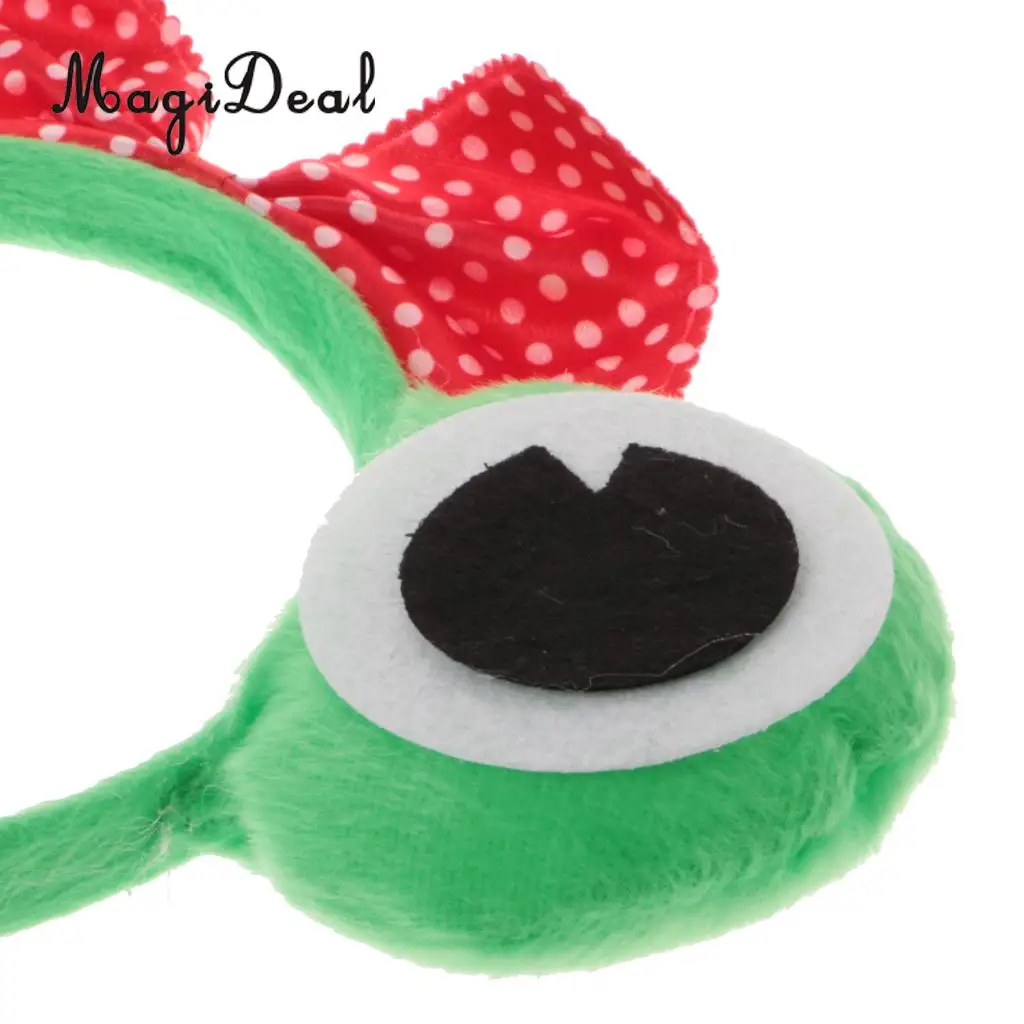 MagiDeal Bachelorette Novelty Frog Style Headband Fancy Dress Animal Toad Constume Girl Night Out Hen Party for DIY Party Decor 
