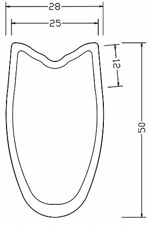 Best 320 gram LIGHTEST T700&T800 50mm x 25mm 700c Carbon Road Tubular Bicycle Wheel Rims Bike Rim 3K TWILL UD 12K MATTE GLOSSY 0 Best 320 gram LIGHTEST T700&T800 50mm x 25mm 700c Carbon Road Tubular Bicycle Wheel Rims Bike Rim 3K TWILL UD 12K MATTE GLOSSY 0