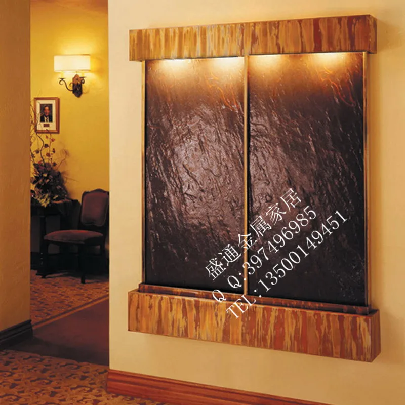 

Wall mounted waterfall for home decoration in high quality