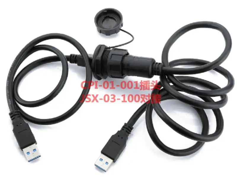 

Original for CNLINKO YU-USB2.0 CPI-01-001 JSX-03-100 Waterproof IP67 data connector Plug/Socket,free shipping