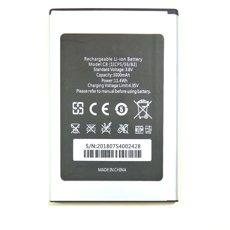 

Westrock C8 3000 мАч аккумулятор для сотового телефона oukitel C8