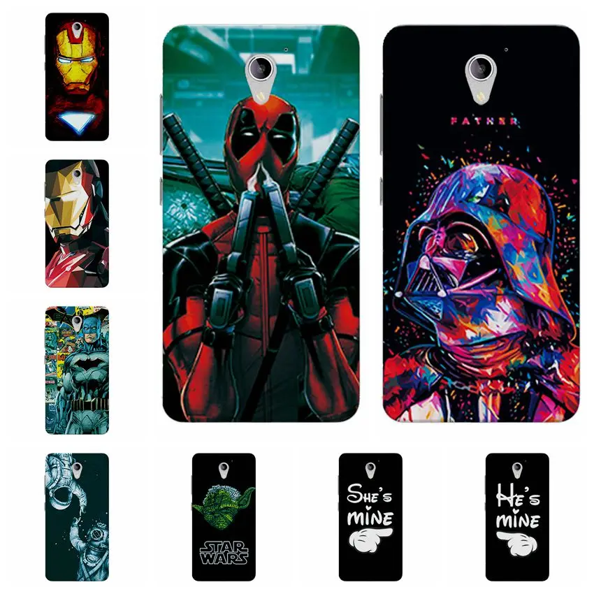 

New Charming Fashion Deadpool Case Coque For ZTE Blade A510 Soft Silicone Phone Cases For Fundas ZTE BA510 Back Cover Capa 5.0"