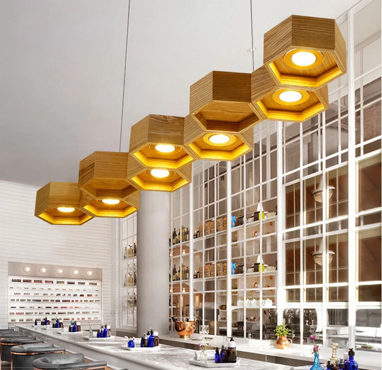 WOOD PENDANT LAMP 04