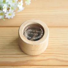 Персонализированная Коробка для обручальных колец, коробка для подносителя колец на заказ, деревянная коробка для колец, держатель колец, деревенский Свадебный Подгонянный свадебный подарок