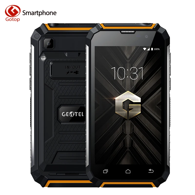 

Geotel G1 Power Bank Cell Phone MTK6580A Quad Core 5.0 Inch Android 7.0 Smartphone 2GB RAM 16GB ROM 7500mAh Battery Mobile Phone