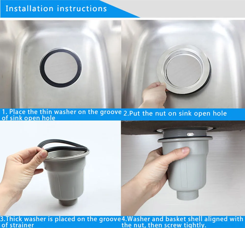 ralo de pia de 110mm com mangueiras