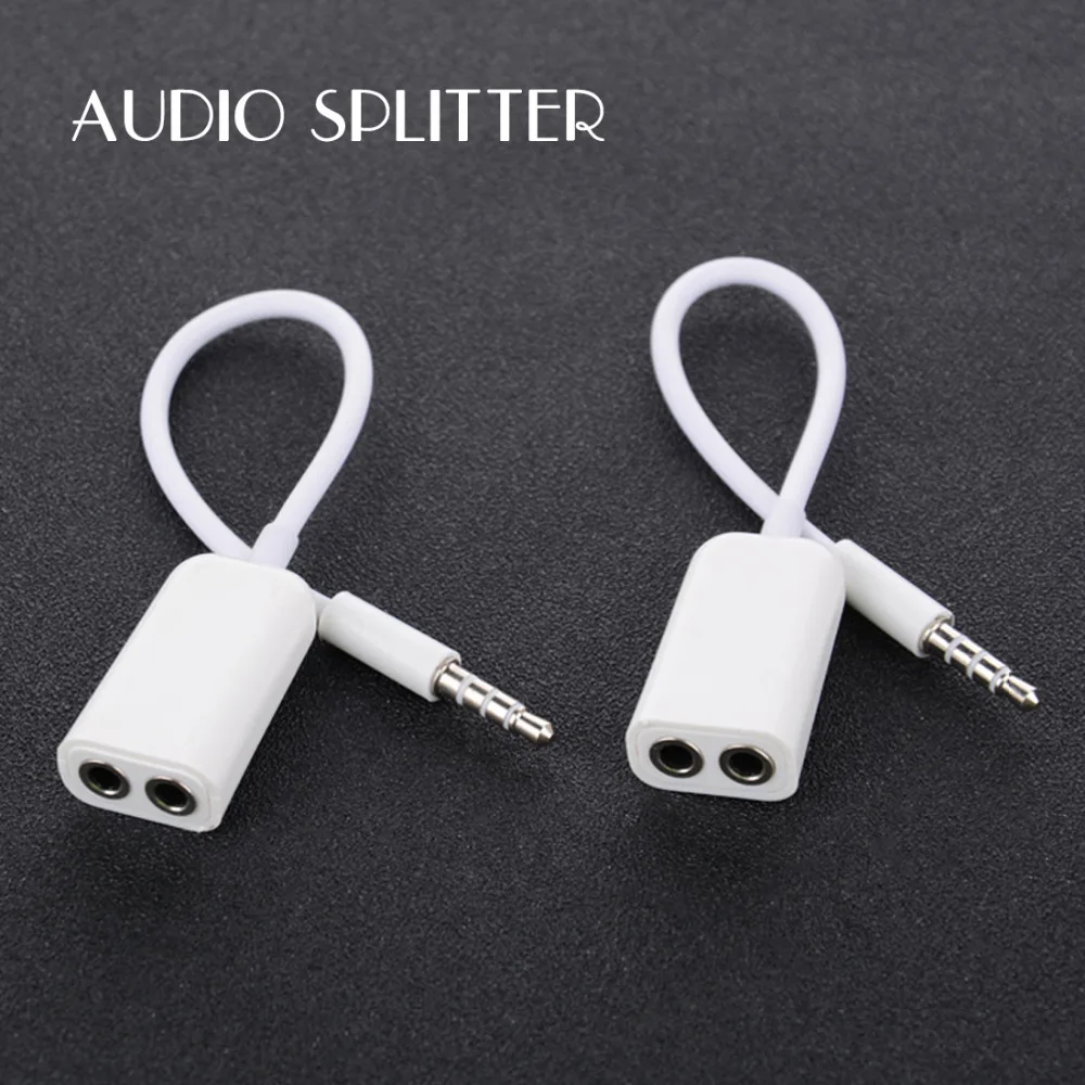 Buy 3.5 mm Dual Audio Line Headset Jack Earphone
