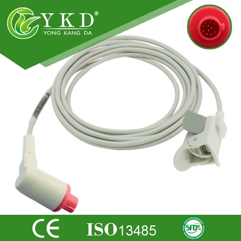 

Pediatric /child finger clip SpO2 sensor/probe,3m,11pinsfor Corpuls monitor
