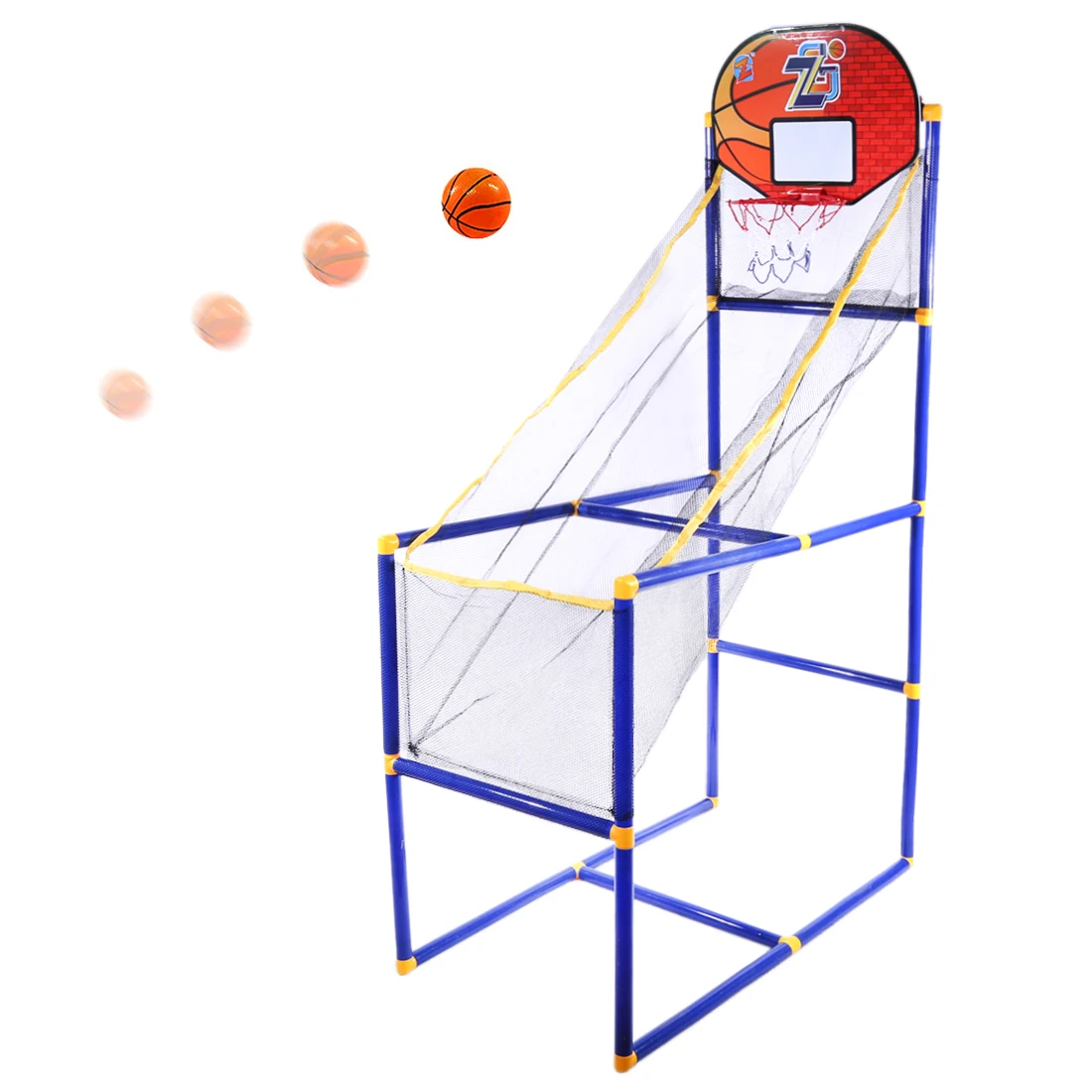 Surwish 149 см детское спортивное снаряжение для дома и улицы баскетбол, который стреляет шариками воды, игрушечный водомет для детей тренировочные упражнения-ZG270-7
