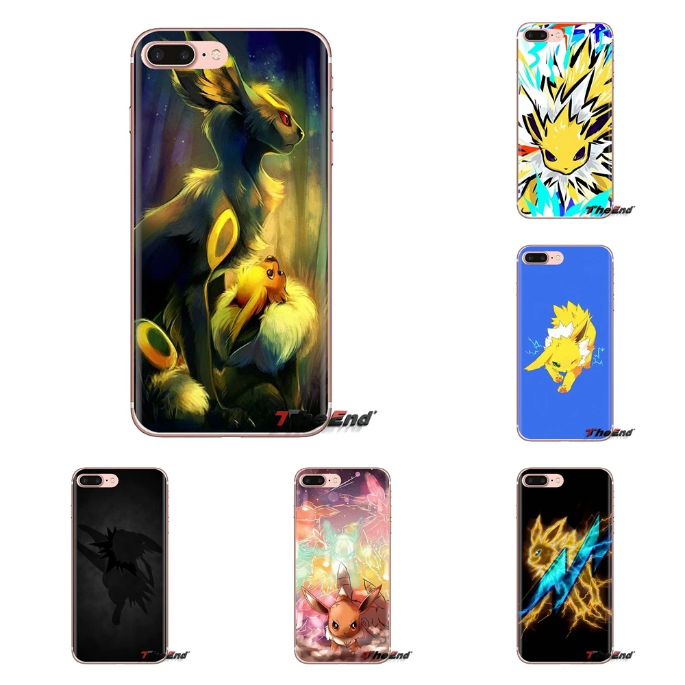 Anime Pokemon Animal Jolteon Mobile Phone Case For HTC One U11 U12 X9 M7 M8 A9 M9 M10 E9 Plus Desire 630 530 626 628 816 820 830 |