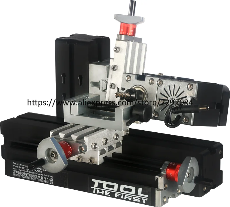 

Free shipping Big Power Mini Metal Horizontal Milling Machine TZ20005MM, 60W 12000r/min Motor