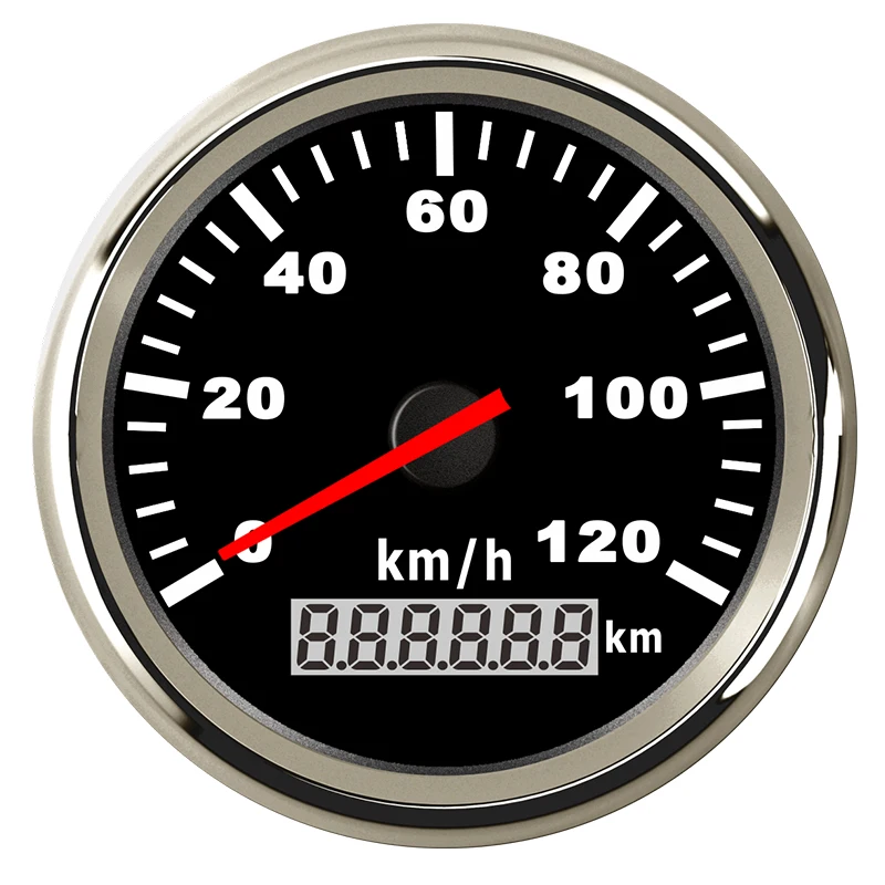 120 км/ч, 200 км/ч лодочный Измеритель Скорости Водонепроницаемый нержавеющий датчик скорости для автомобиля мотоцикла цифровой датчик скорости красная подсветка