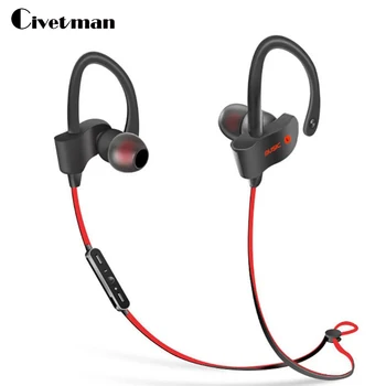 

Civetman S2 Sport Bluetooth Headset Waterproof Headphones BT4.1 Music Mic Control Wireless Earphones For Mobile Phone Tablet