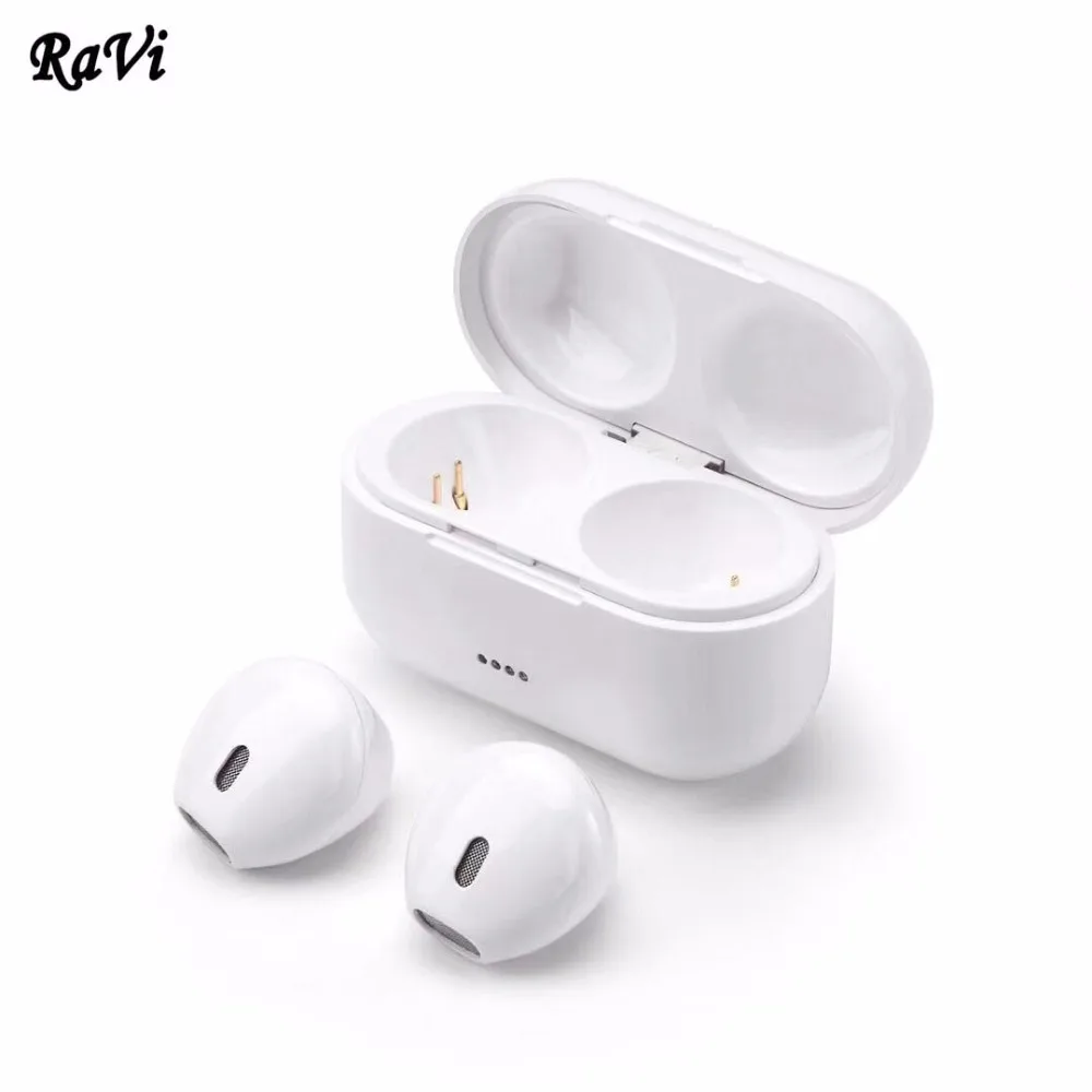 RAVI Mini Invisible Bluetooth Earphones In Ear Wireless Headphones Stereo Headset Earbuds For Apple Pods iPhone Xiaomi Huawei LG