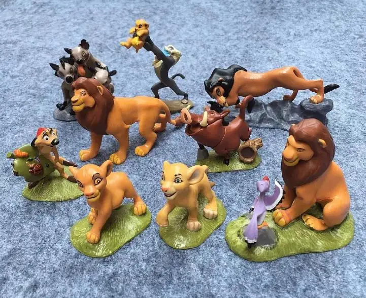 

The Lion Guard Kion Bunga Beshte Simba The Lion King PVC Action Figure Collection Model Toy Children Birthday