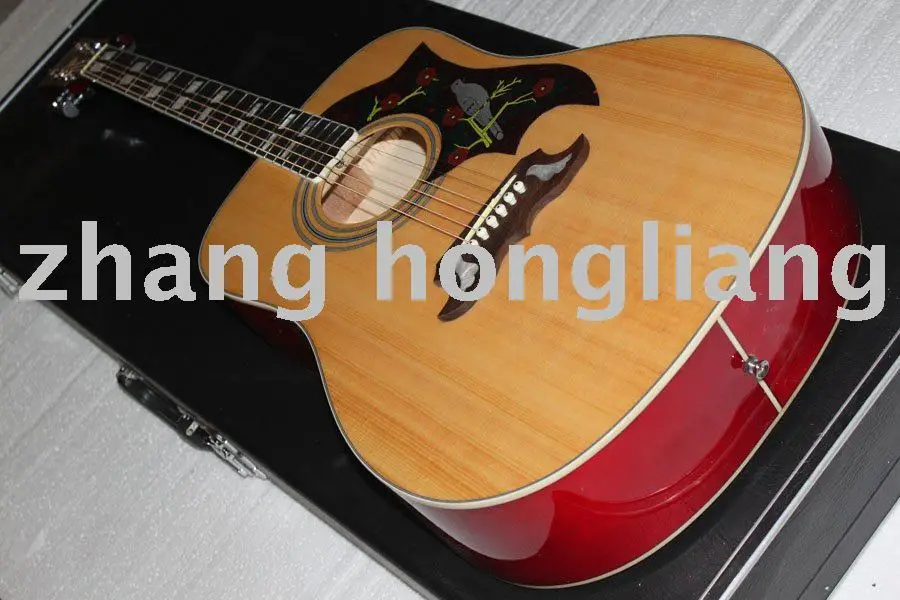 2011 G CUSTOM Artist Acoustic DOVE Guitar in stock HOT Free shipping | Спорт и развлечения