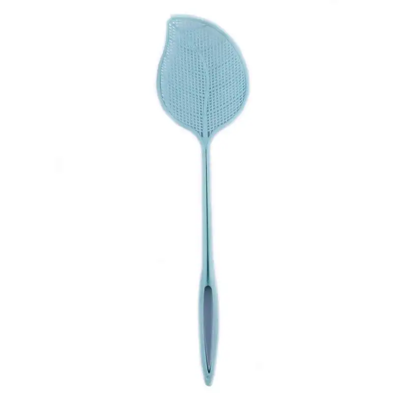 Пластиковая мухобойка, избитые насекомые, мухи, похлопывающийся инструмент, увеличенная ручка, противомоскитная съемка для летних комаров - Цвет: L