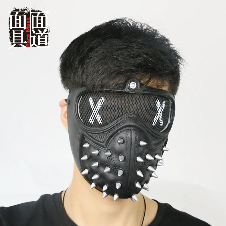 

Game Cosplay Mask Watch Dogs 2 Mask Wrench Holloway Mask Casual Tangerine Mask Halloween Party Prop