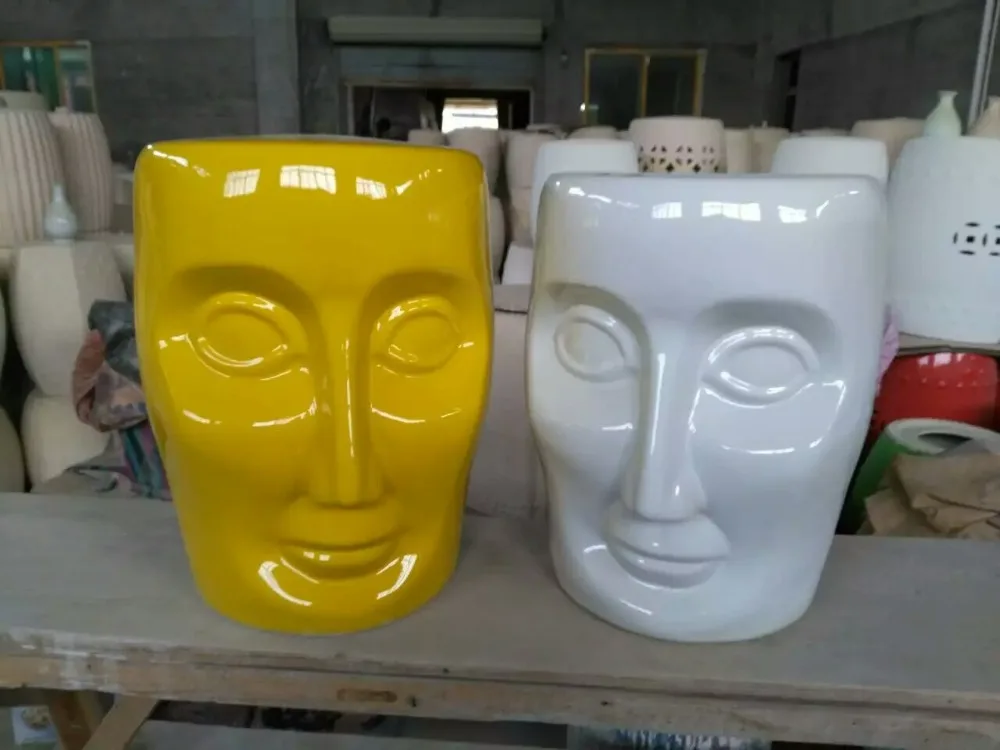 Ideas Elegant Jindezhen dressing ceramic garden stool Chinese ceramic drum stool bathroom porcelain dresser office stool