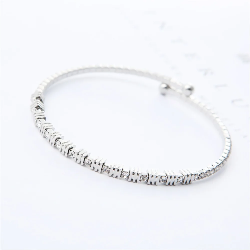 

copper bangles women jewelry hand cuff bangle gold/silver colors metal bangle jewelry new design summer july new 1155