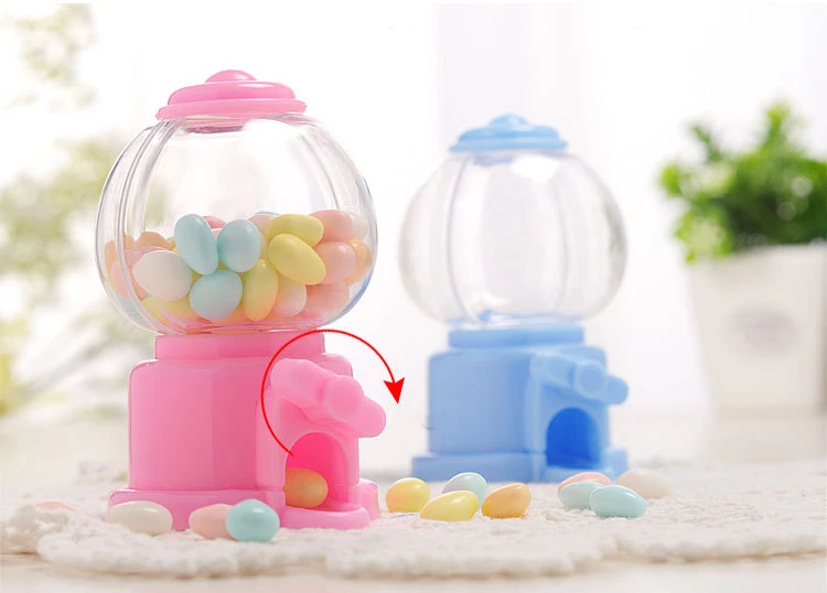 Creative Cute Sweets Mini Candy Machine Bubble Dispenser Coin Bank Kids Toy Warehouse Price Birthday Gift