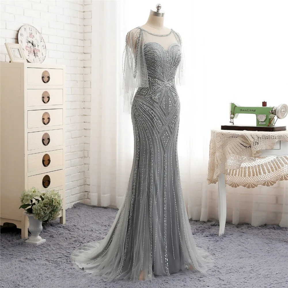 Latest-Dress-Design-Gary-Evening-Gowns-For-Women-Elegant-Tulle-Beaded-Evening-Dresses-Party-Gown-Mermaid (5)