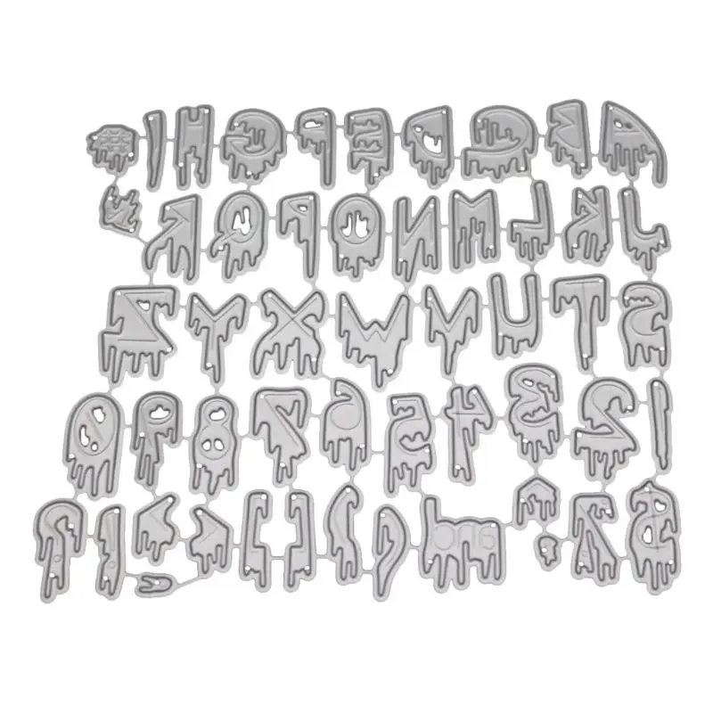 Alphabet Metal Cutting Dies Stencil for DIY Scrapbooking ...
