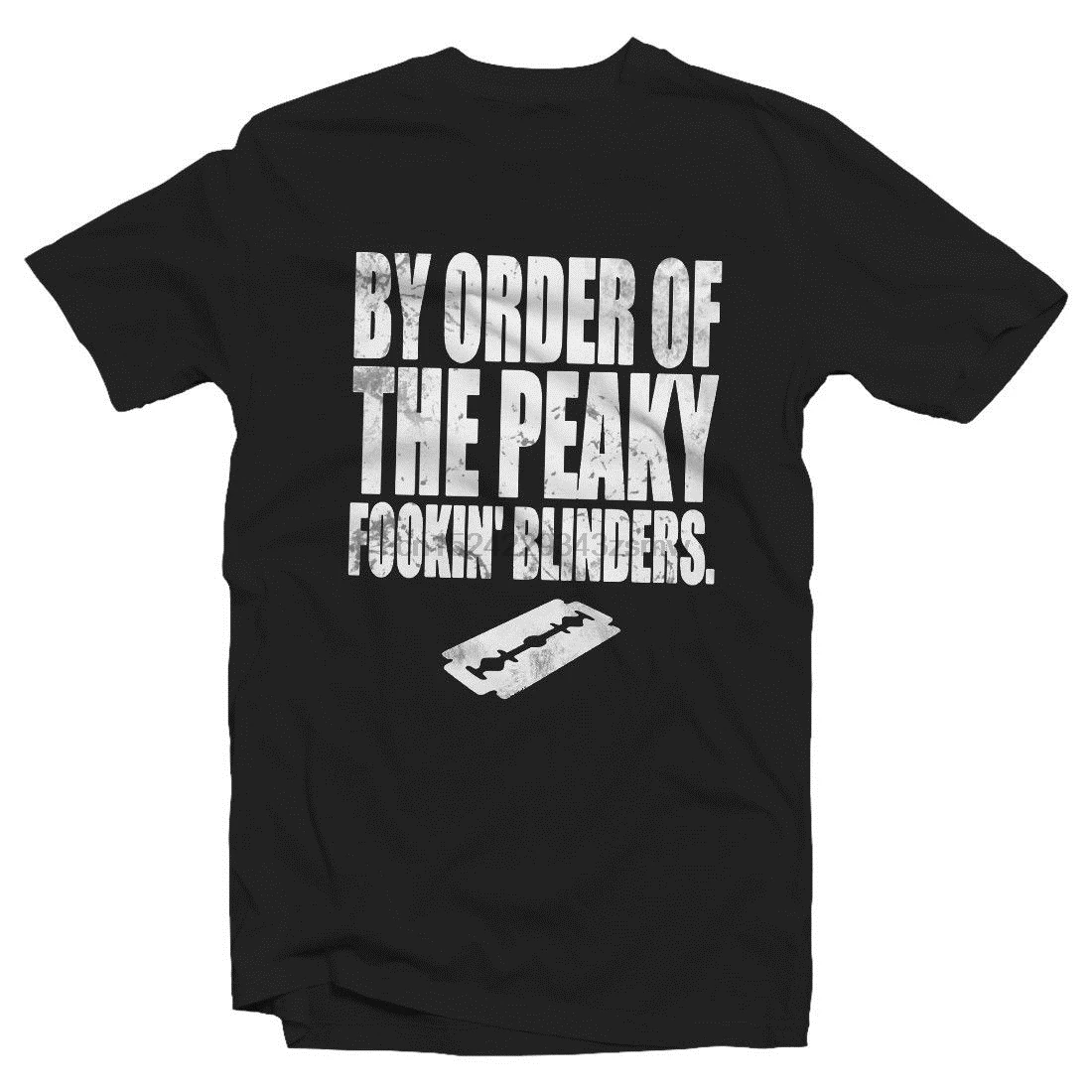 От The Peaky Fookin Blinders футболка в стиле хип-хоп простая комбинированная Распродажа