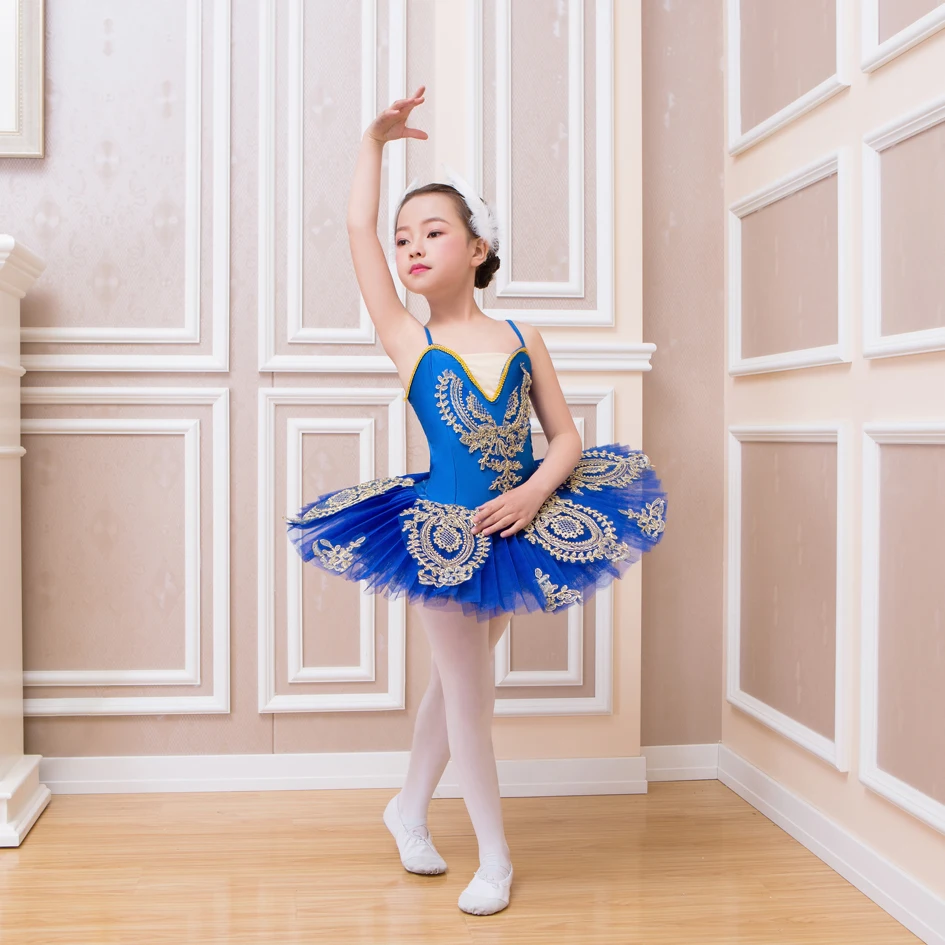 

Kids Girls Professional Ballet Dance Dress Child Ballet Tutu Dance Skirt for Stage Show Swan Lake Ballerina Dance Wear Leotard