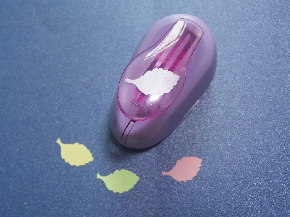 

2-2.5cm one leaf shape craft punch set Punch Craft Scrapbooking school Paper Puncher eva hole punch free shipping