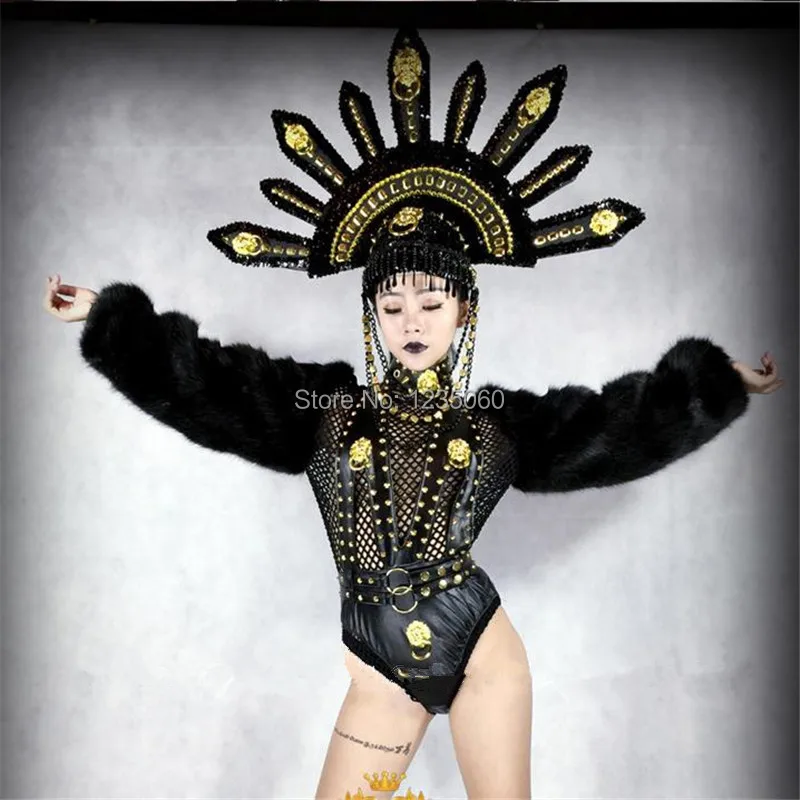 Sexy-Lady-Nightclub-Catwalk-Ballroom-Costume-Masquerade-Stage-Performance-DS-TV-Show-Clothes-With-Headwear-Party (5)