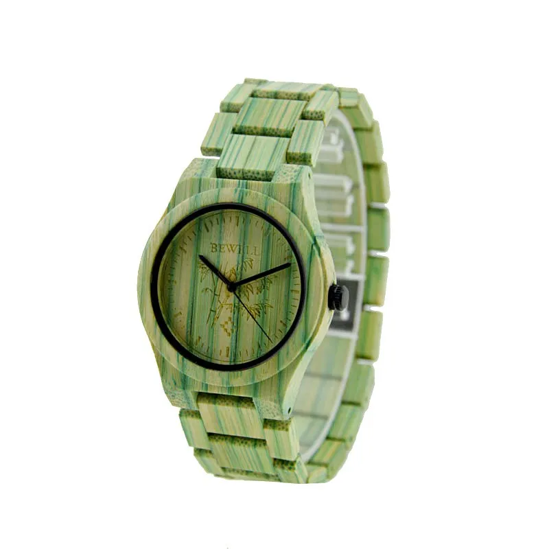 BEWELL WOODEN WATCH