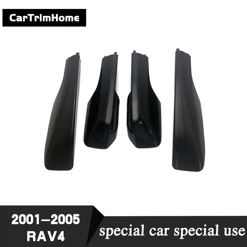 

Black Roof Rack Caps For Toyota RAV4 Rack Bar Rail End Replacement Shell for rav4 2001 2002 2003 2004 2005