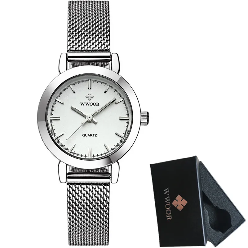 

Luxury Brand Women Watches Fashion Bracelet Quartz Watch Women Silver Steel Strap Casual Waterproof Sport Watch Relogio Feminino