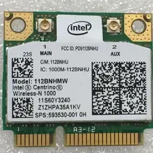 Wifi карта для Intel wireless-n Link1000 112BNHMW Половина мини Pci-e беспроводная карта SPS: 593530-001 для hp DV5 DV6 DV7 ноутбука