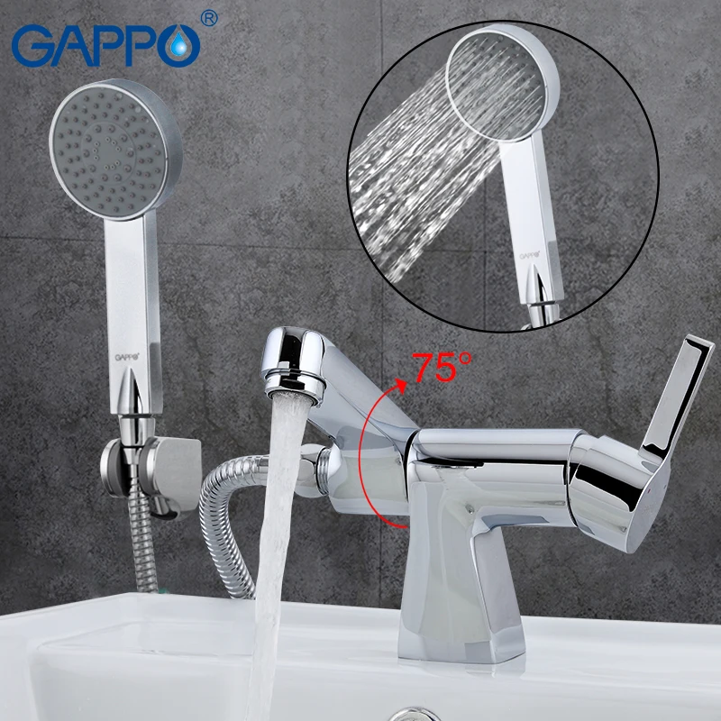 GAPPO смеситель для раковины кран водопада в ванной torneira do anheiro|faucet waterfall|sink tapsfaucet tap |