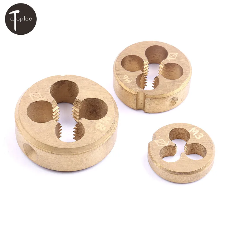 1PCS M3 M6 M8 Molybdenum Steel Right Threading Die Engineer Machining