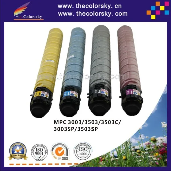 

(CS-RC3503) print top premium toner cartridge for MPC3003 MPC3503 MPC3003SP MPC3503SP MPC3503C KCMY (29.5K/18K pages) free Fedex