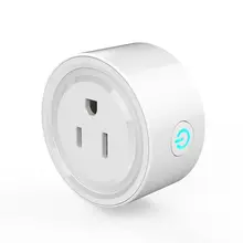 Топ предложения Wi-Fi мини smart Plug Беспроводной выход США гнездо, работает с Amazon Echo Alexa, включения/выключения устройства от anywh