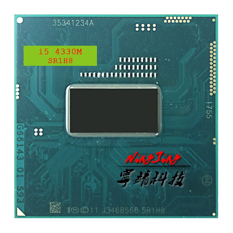 Intel Core i5-4330M i5 4330M SR1H8 2.8 GHz Dual-Core Quad-Thread CPU Processor 3M 37W Socket G3 / rPGA946B