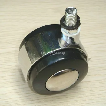 

New 2'' M10 Office Furniture Universal wheels Computer Desk Chair Swivel Casters Alloy Wheel Revolving Pulley 4PCS