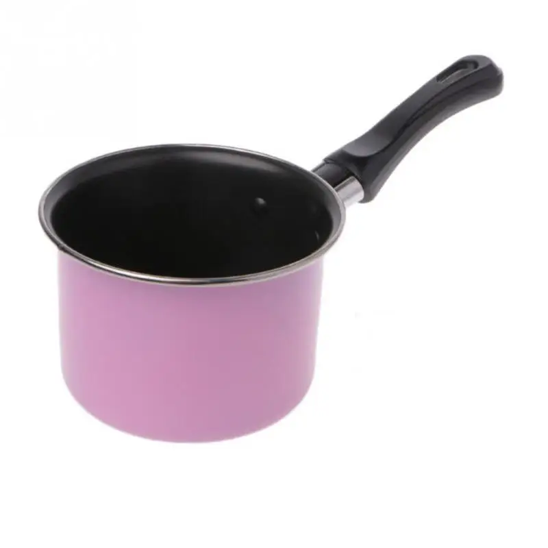 

Summer New Design Mini Milk Heating Pot Nonstick Sauce Pan Kitchen Cooking Pot Candy Color