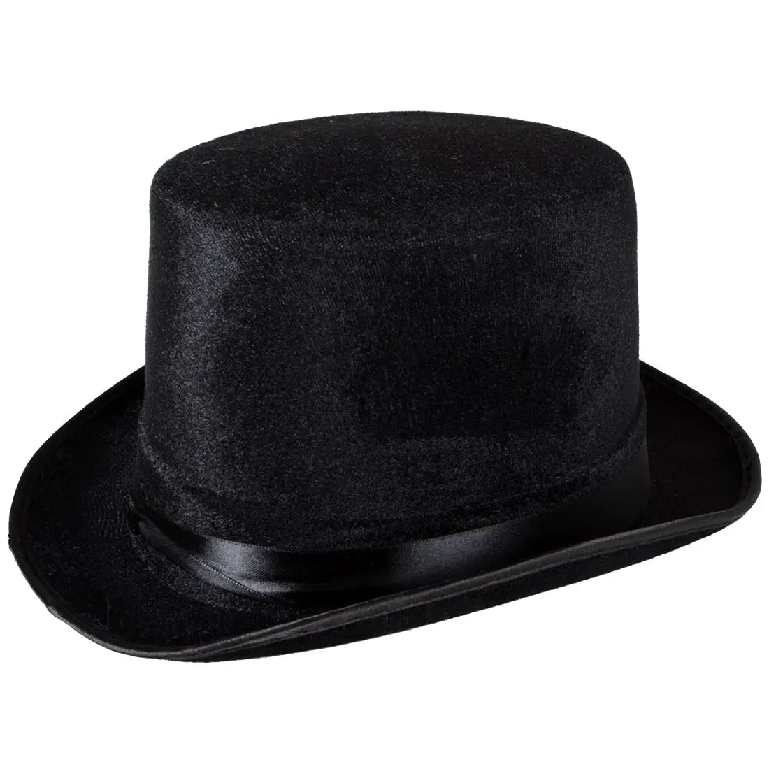 Top Hat Black Velourin Fedoras from Men's Clothing & Accessories on