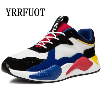 

YRRFUOT High Quality Sneakers for Men Non-slip Hard-Wearing Sports Shoes Brand Comfortable Outdoor Light Men's Running Shoes